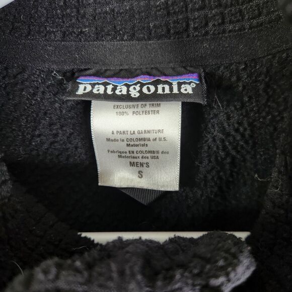 Patagonia Mens Polartec R2 Full Zip 3 Pocket Mock Neck Fleece Small - Picture 5 of 8